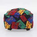 Saint Laurent Backpack Nylon Multicolor Gold Auth ka6928-9