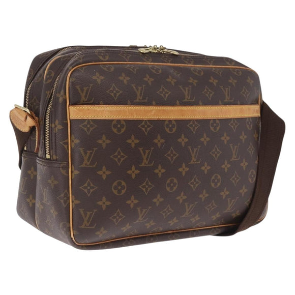 LOUIS VUITTON Monogram Reporter GM Shoulder Bag M45252 LV Auth ka6933