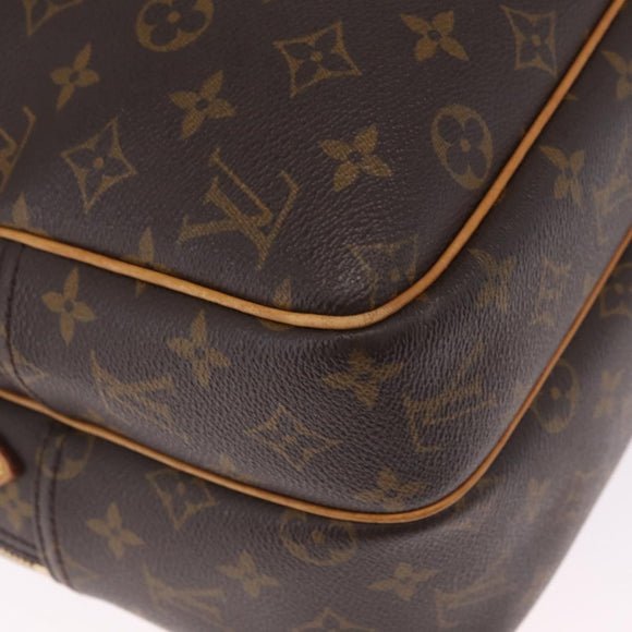 LOUIS VUITTON Monogram Reporter GM Shoulder Bag M45252 LV Auth ka6933