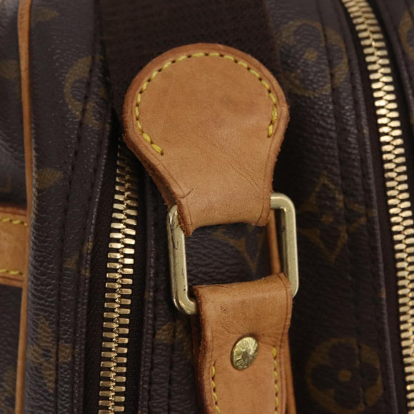 LOUIS VUITTON Monogram Reporter GM Shoulder Bag M45252 LV Auth ka6933