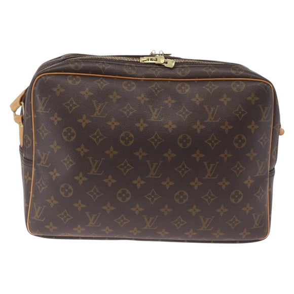 LOUIS VUITTON Monogram Reporter GM Shoulder Bag M45252 LV Auth ka6933
