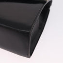 Bally Shoulder Bag Leather Black Gold Auth ka6937-11