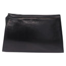 Bally Shoulder Bag Leather Black Gold Auth ka6937-3