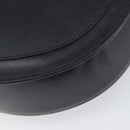 Christian Dior Shoulder Bag Leather Black Gold Auth ka6938-12