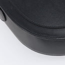 Christian Dior Shoulder Bag Leather Black Gold Auth ka6938-13