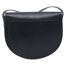 Christian Dior Shoulder Bag Leather Black Gold Auth ka6938-3