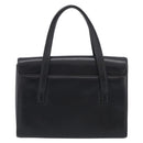 GIVENCHY Hand Bag Leather Black Gold Auth ka6943-3