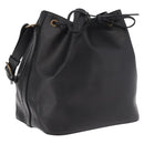 LOUIS VUITTON Epi Petit Noe Shoulder Bag Black M44102 LV Auth ka6944V-1
