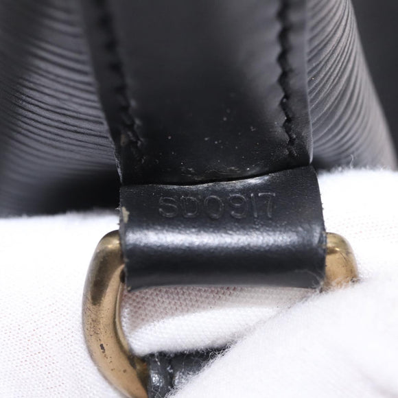 LOUIS VUITTON Epi Petit Noe Shoulder Bag Black M44102 LV Auth ka6944V