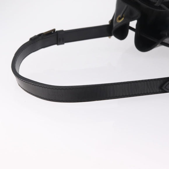 LOUIS VUITTON Epi Petit Noe Shoulder Bag Black M44102 LV Auth ka6944V