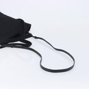 Balenciaga Ibiza Basket Hand Bag Canvas 2way Black Silver 695611 Auth ka6950SAM-9