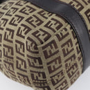 FENDI Zucchino Canvas Tote Bag Beige Gold Auth ka6952A-11