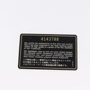 CHANEL Matelasse 25 Double Flap Chain Bag Lamb Skin Black Gold CC Auth ka695SV-11