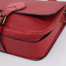 LOUIS VUITTON Epi Cartouchiere MM Shoulder Bag Red M52247 LV Auth ka6960-10