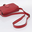 LOUIS VUITTON Epi Cartouchiere MM Shoulder Bag Red M52247 LV Auth ka6960-7