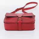 LOUIS VUITTON Epi Cartouchiere MM Shoulder Bag Red M52247 LV Auth ka6960-9