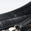 Balenciaga Mini City Hand Bag Leather 2way Black Silver 300295 Auth ka6969M-17