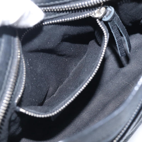 Balenciaga Mini City Hand Bag Leather 2way Black Silver 300295 Auth ka6969M