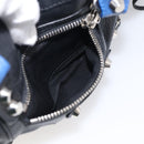 Balenciaga Mini City Hand Bag Leather 2way Black Silver 300295 Auth ka6969M-26