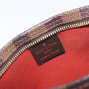 LOUIS VUITTON Damier Ebene Trousse Makeup Pouch N51982 LV Auth ka6980V-16