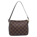 LOUIS VUITTON Damier Ebene Trousse Makeup Pouch N51982 LV Auth ka6980V-2