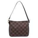 LOUIS VUITTON Damier Ebene Trousse Makeup Pouch N51982 LV Auth ka6980V-3