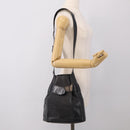 LOUIS VUITTON Epi Sac Depaule PM Shoulder Bag Black M80157 LV Auth ka6986-20