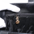 Salvatore Ferragamo Tote Bag Leather Black Gold Auth ka699-19