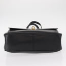 Salvatore Ferragamo Tote Bag Leather Black Gold Auth ka699-9