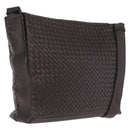 Bottega Veneta INTRECCIATO Shoulder Bag Leather Brown 221065 Auth ka6991-1