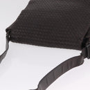 Bottega Veneta INTRECCIATO Shoulder Bag Leather Brown 221065 Auth ka6991-6