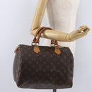 LOUIS VUITTON Monogram Speedy 30 Hand Bag M41526 LV Auth ka6994A-25