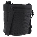 Bottega Veneta bucket purse Shoulder Bag Leather Black Auth ka6997V-1