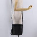 Bottega Veneta bucket purse Shoulder Bag Leather Black Auth ka6997V-24