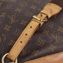 LOUIS VUITTON Monogram Montsouris GM Backpack M51135 LV Auth ka7004-11