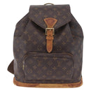 LOUIS VUITTON Monogram Montsouris GM Backpack M51135 LV Auth ka7004-2