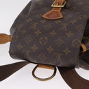 LOUIS VUITTON Monogram Montsouris GM Backpack M51135 LV Auth ka7004-6