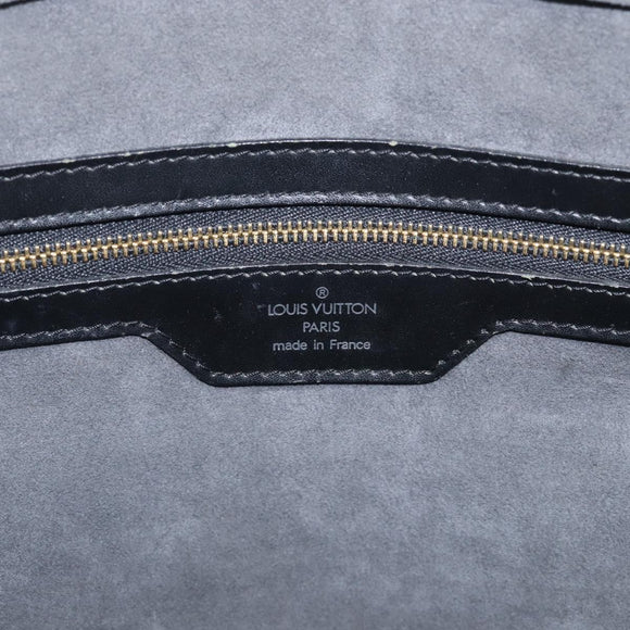 LOUIS VUITTON Epi Sorbonne Business Bag Black M54512 LV Auth ka7009