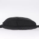 PRADA Waist Bag Nylon Black Silver Auth ka7017A-11