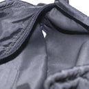 PRADA Waist Bag Nylon Black Silver Auth ka7017A-23