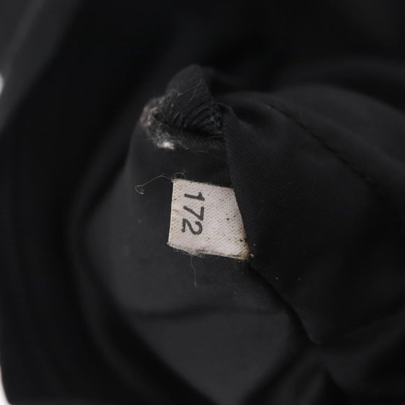 PRADA Waist Bag Nylon Black Silver Auth ka7017A