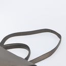 Cartier Marcello De Cartier Satchel Bag Leather 2way Bronze Silver Auth ka7019V-10
