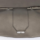 Cartier Marcello De Cartier Satchel Bag Leather 2way Bronze Silver Auth ka7019V-20