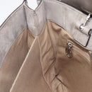 Cartier Marcello De Cartier Satchel Bag Leather 2way Bronze Silver Auth ka7019V-24