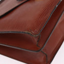 LOUIS VUITTON Epi Biface Hand Bag Brown M52323 LV Auth ka7020-10