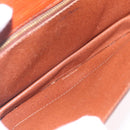LOUIS VUITTON Epi Biface Hand Bag Brown M52323 LV Auth ka7020-30