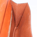 LOUIS VUITTON Epi Biface Hand Bag Brown M52323 LV Auth ka7020-31