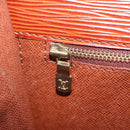 LOUIS VUITTON Epi Biface Hand Bag Brown M52323 LV Auth ka7020-33