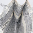 Christian Dior Toile De Jouy Book Tote Tote Bag Canvas Gray Auth ka7023-17
