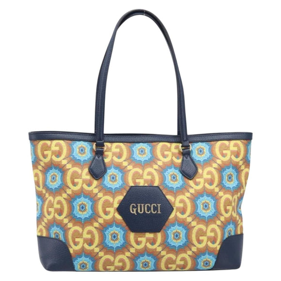 GUCCI GGCaleido Scope Bag PVC 100th Anniversary Limited 676681 Auth ka7024M